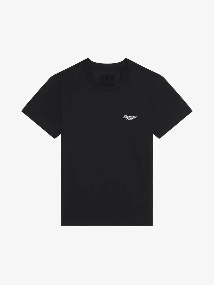 1952 Slim Fit TShirt In Cotton Black Men Givenchy TShirts