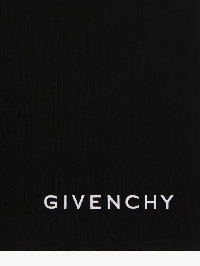4g Scarf In Wool Blackwhite Women Givenchy Scarves