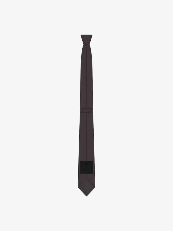 4g Tie In Silk With Rhinestones Black Men Givenchy Scarves and Ties