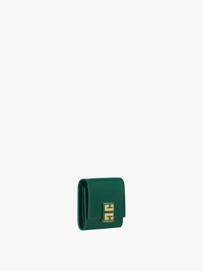 4g Wallet In Box Leather Emerald Green Women Givenchy Wallets and Card Holders