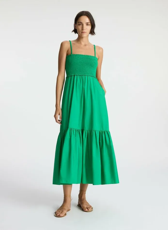 Accessories Women ALC Austyn Cotton Dress Verde