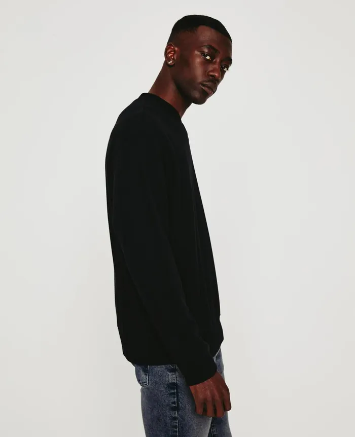 AG Jeans Arc Vee True Black Men Sweatshirts AG Jeans Arc Vee True Black Men Sweatshirts