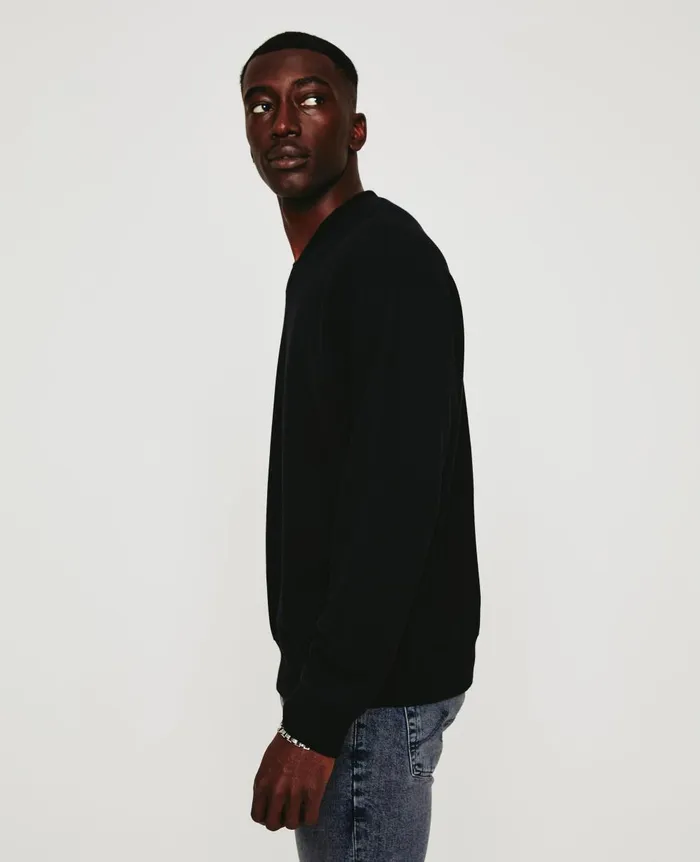 AG Jeans Arc Vee True Black Men Sweatshirts AG Jeans Arc Vee True Black Men Sweatshirts