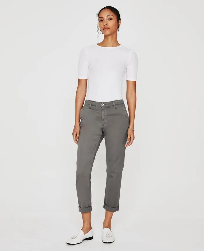AG Jeans Caden Sulfur Folkestone Grey Women Pants