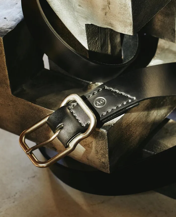 AG Jeans Danny Belt Blacknickel Men Belts