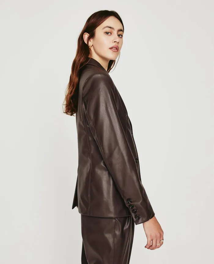 AG Jeans Rima Blazer Antique Brown Women Jackets