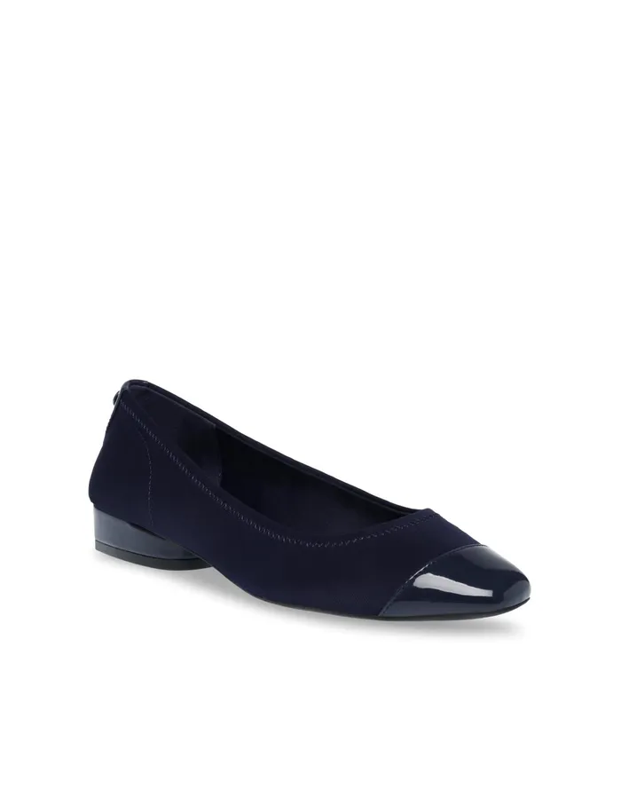 Anne Klein Carlie Flat Navy Women Shoes
