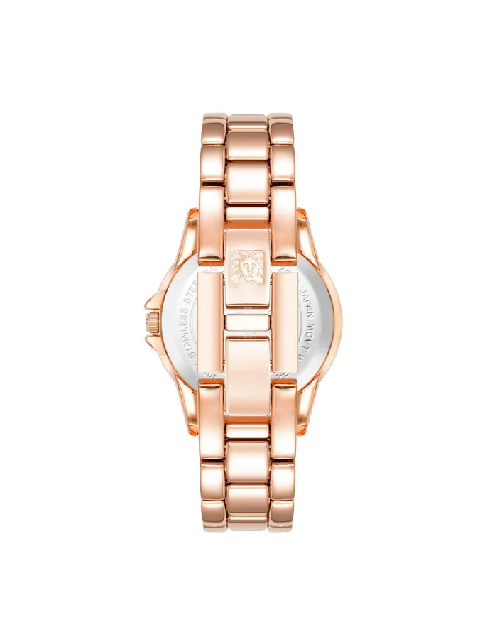 Anne Klein Gemstone Dial Bracelet Watch Aventurine Women Watches 038 Jewelry