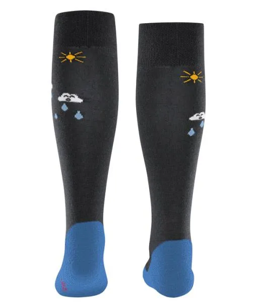 Babies and Kids Active Rainboot Kids Kneehigh Socks Indigo Mel FALKE Knee High Socks