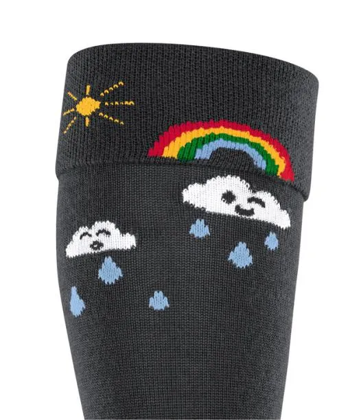 Babies and Kids Active Rainboot Kids Kneehigh Socks Indigo Mel FALKE Knee High Socks