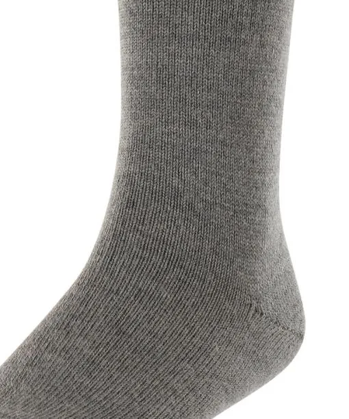 Babies and Kids Comfort Wool Kids Kneehigh Socks Dark Grey FALKE Knee High Socks