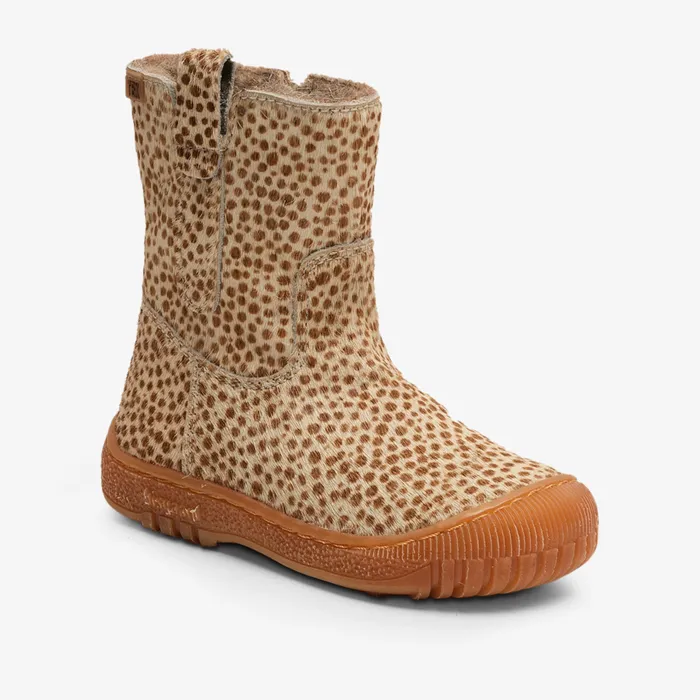 BABY elina tex bambi fur Brown Boots bisgaardshoes