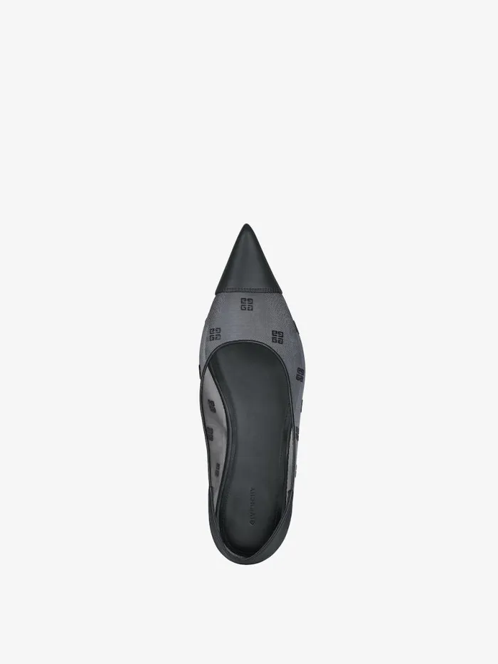 Ballerina In 4g Mesh Black Women Givenchy Slides and Sandals