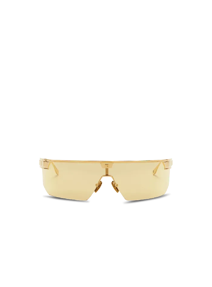 Balmain Eyewear MenWomen Major Sunglasses Yellow