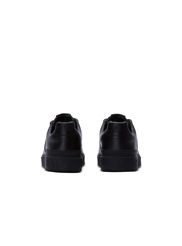 Balmain Sneakers Men BCourt Trainers In Calfskin Black