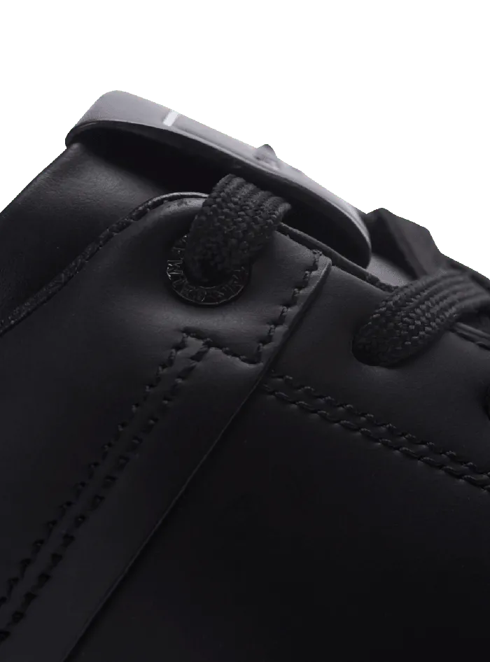 Balmain Sneakers Men BCourt Trainers In Calfskin Black