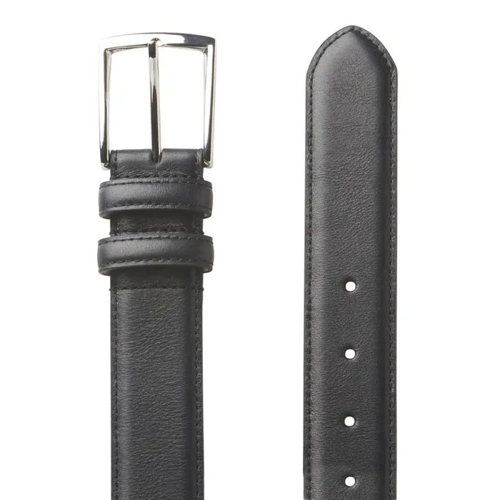 Belts Men Windsor Smith MEN039S DRESS BELT BLACK LEATHER Belts Men Windsor Smith MEN039S DRESS BELT BLACK LEATHER