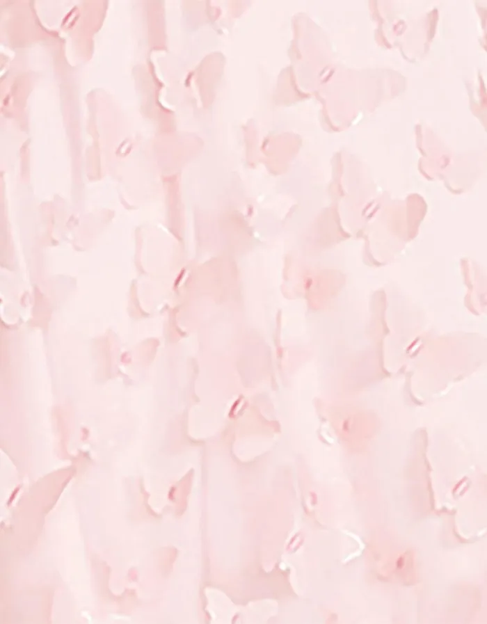Betsey Johnson Women BETSEYS BUTTERFLY MAXI DRESS PINK Pink
