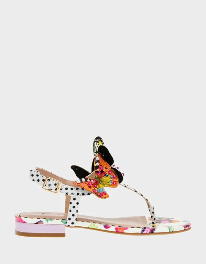 Betsey Johnson Women DACIE WHITE MULTI White Multi