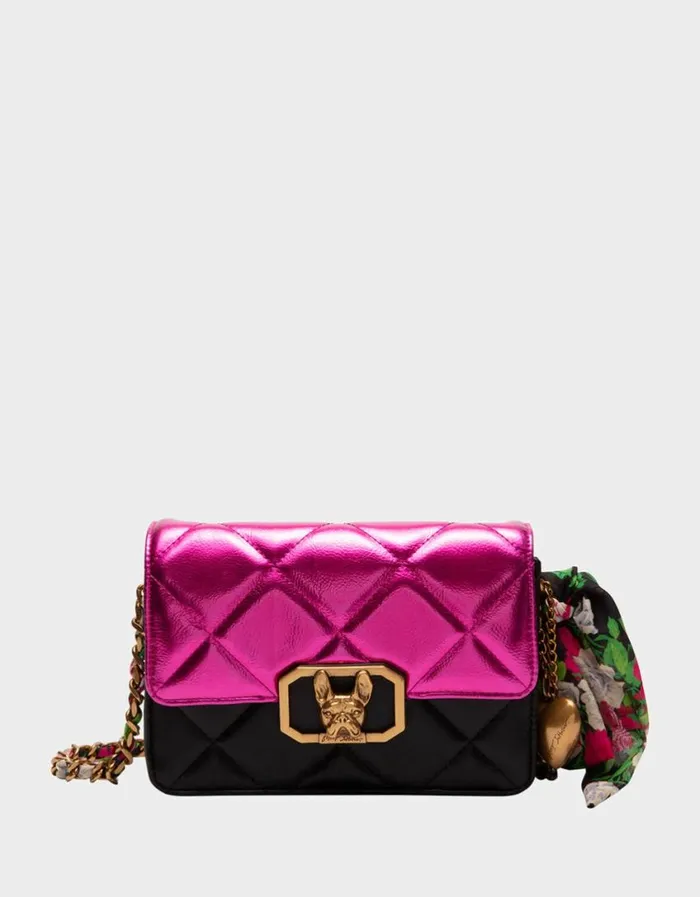 Betsey Johnson Women DOG EARRED FLAP MULTI