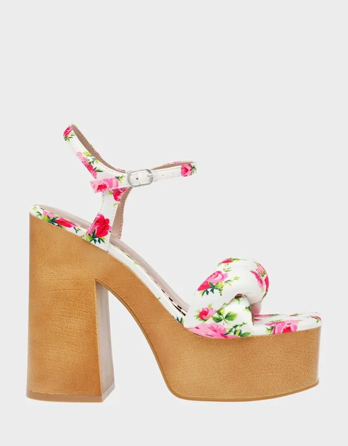 Betsey Johnson Women MANDEE WHITE MULTI White Multi