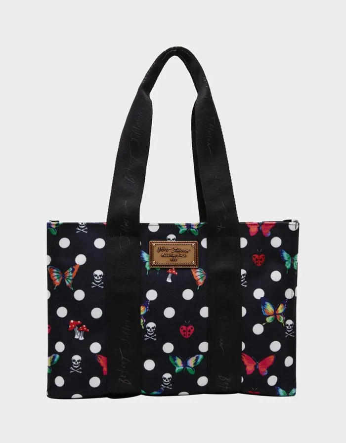Betsey Johnson Women MEDIUM TOTE DOTS Dots