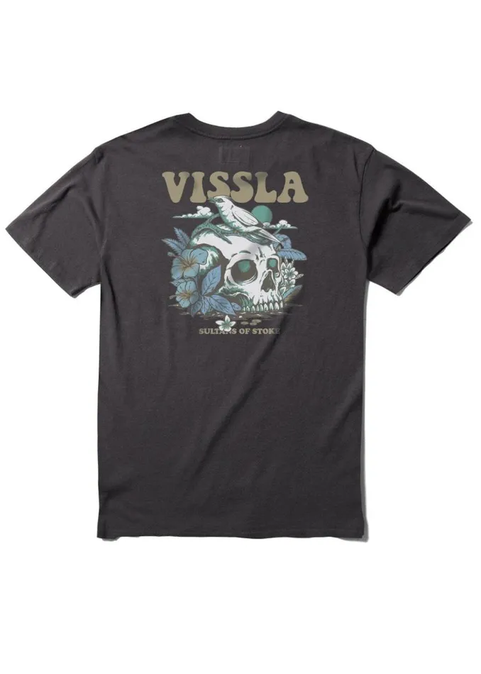 Bird Brain Ss Tee Phantom Men Vissla Tees