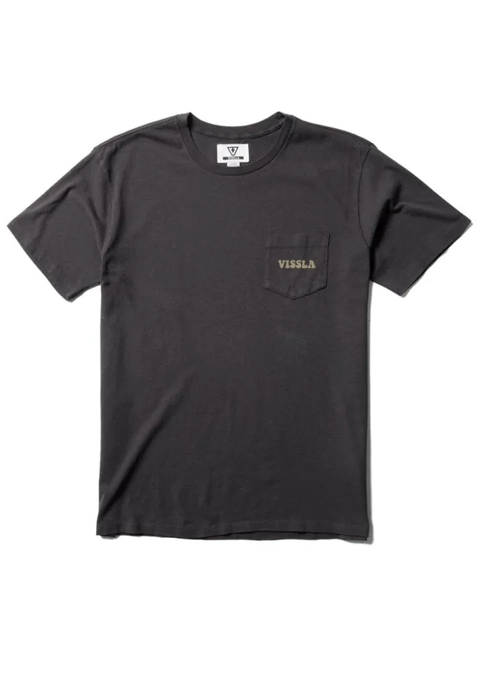 Bird Brain Ss Tee Phantom Men Vissla Tees
