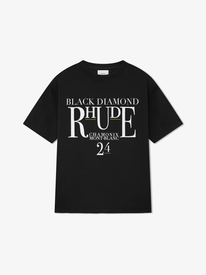 BLACK DIAMOND TEE Men Rhude Tees