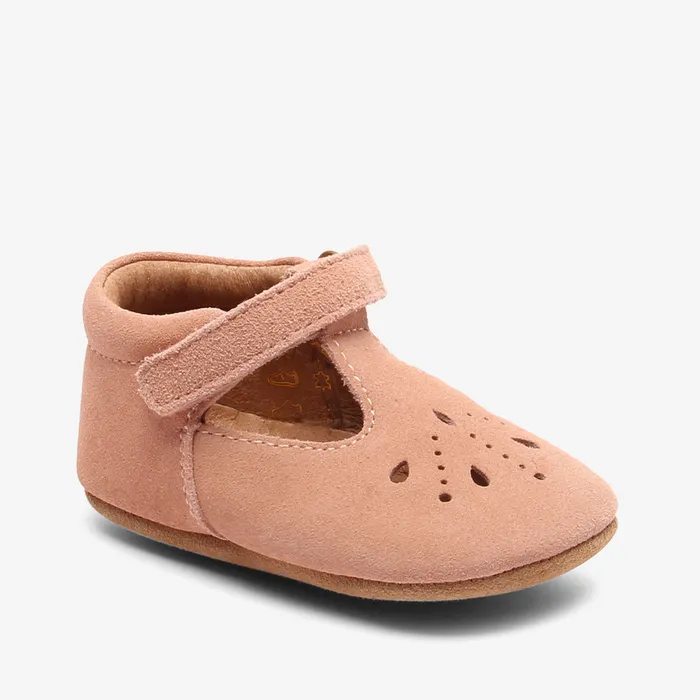bloom peach Rose Slippers bisgaardshoes BABY