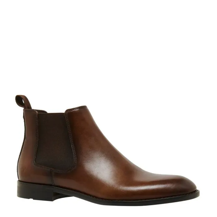 Boots Men Windsor Smith DANIELE DARK BROWN LEATHER BOOTS