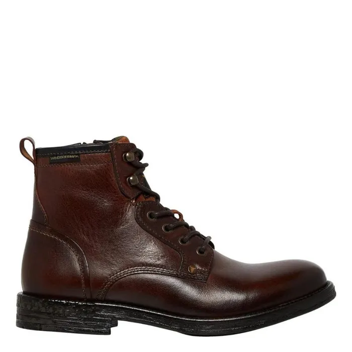Boots Men Windsor Smith JUSTIN COGNAC LEATHER BOOTS Boots Men Windsor Smith JUSTIN COGNAC LEATHER BOOTS