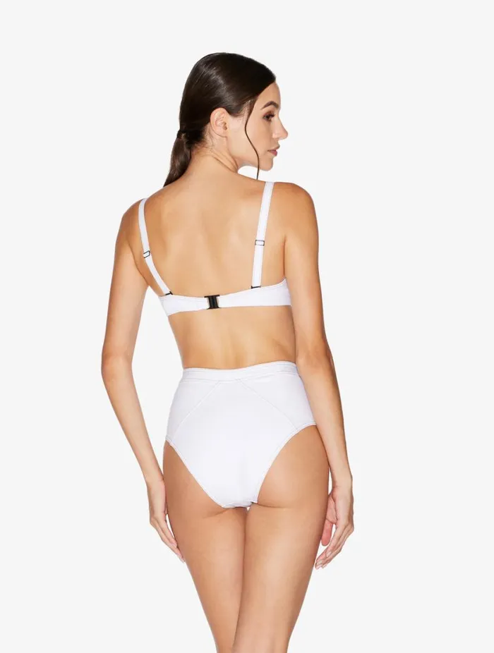 Bralette Bikini Top In White Swim La Perla Bikinis