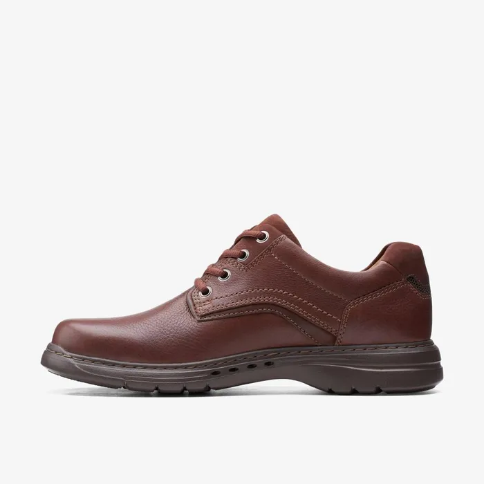 Brawley Pace Mahogany Leather Men Clarks Casual Dress Shoes