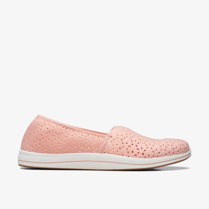Breeze Emily Peach Women Clarks Flats