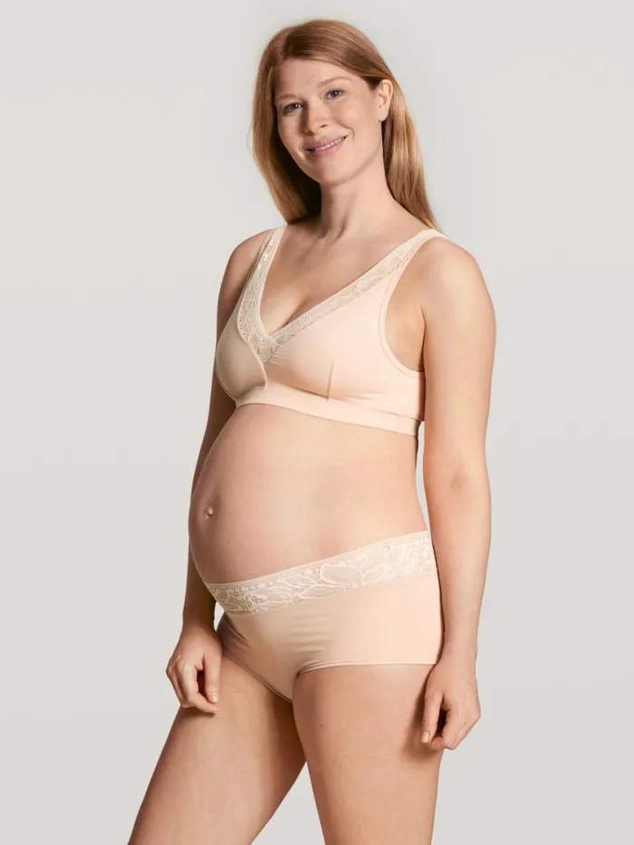 CALIDA Bustiers Women Maternity Bustier Cradle To Cradle Certified Lace Parfait Pink