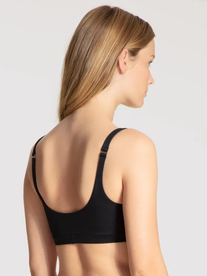 CALIDA Functional Underwear Women Bustier Cradle To Cradle Certified Black C2c CALIDA Functional Underwear Women Bustier Cradle To Cradle Certified Black C2c