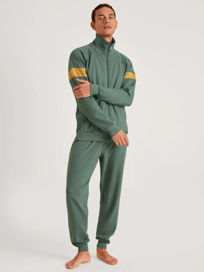 CALIDA Pants Men Sweatpants Cradle To Cradle Certified Dark Glen