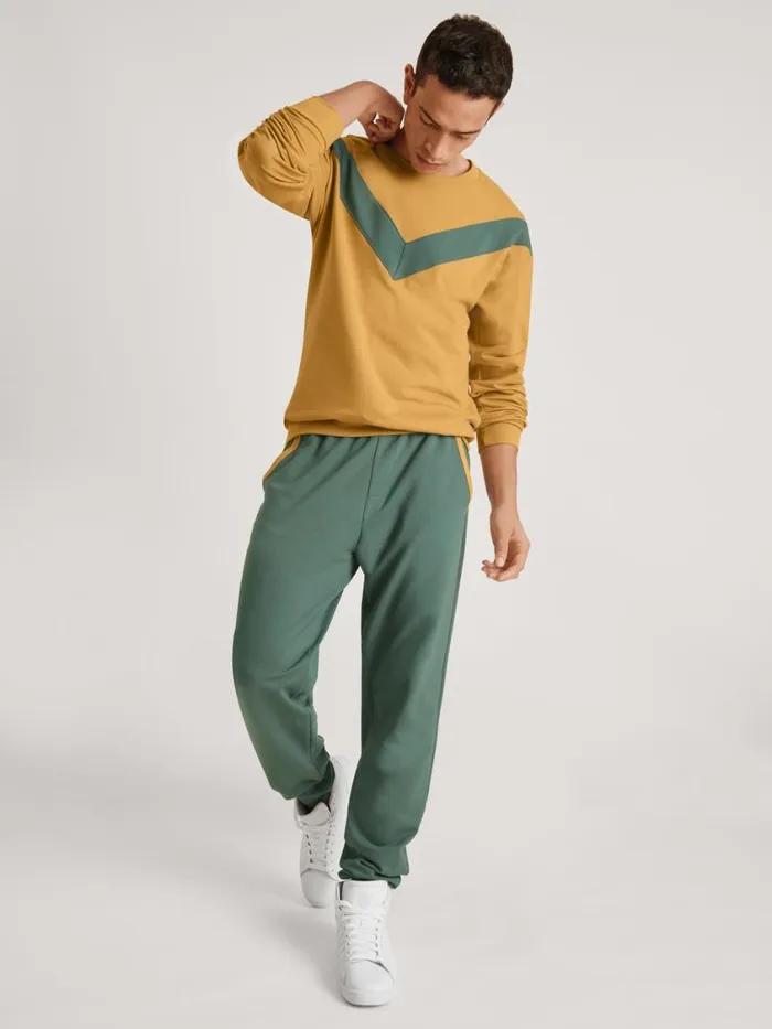 CALIDA Pants Men Sweatpants Cradle To Cradle Certified Dark Glen
