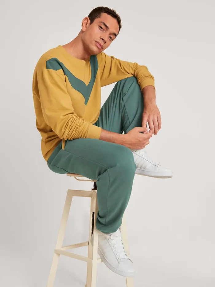 CALIDA Pants Men Sweatpants Cradle To Cradle Certified Dark Glen