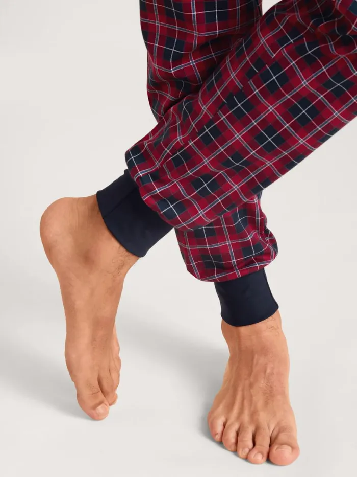 CALIDA Pyjamas Men Pyjama With Cuff Rio Red