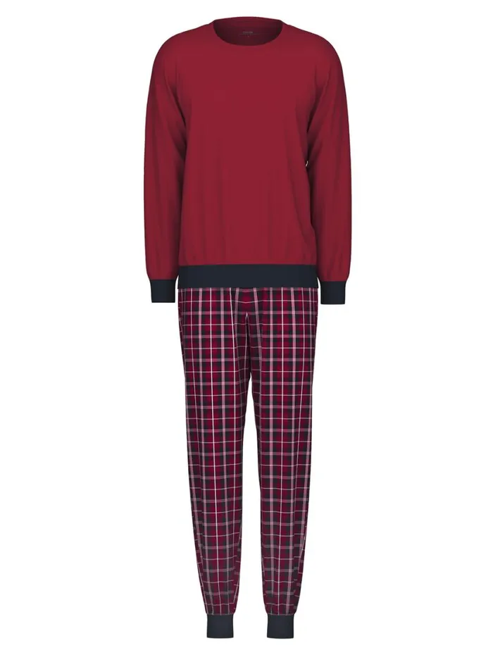 CALIDA Pyjamas Men Pyjama With Cuff Rio Red