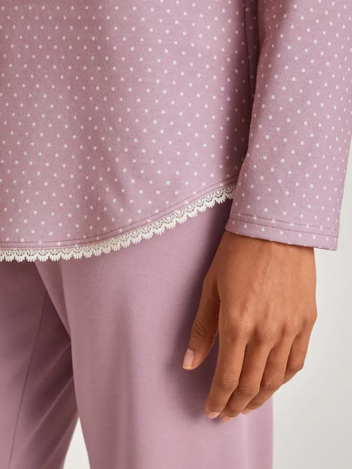 CALIDA Pyjamas Women Pyjama Mauve Shadow