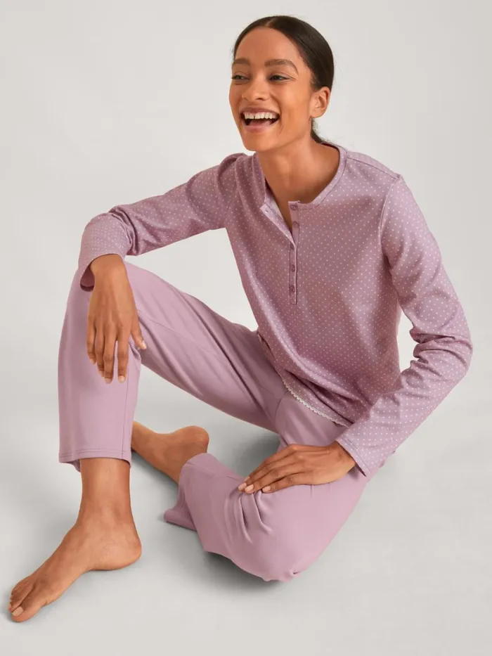 CALIDA Pyjamas Women Pyjama Mauve Shadow