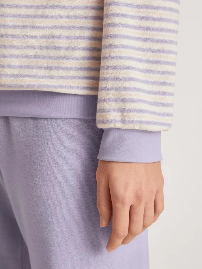 CALIDA Pyjamas Women Terry Pyjama With Cuff Lanquid Lavender