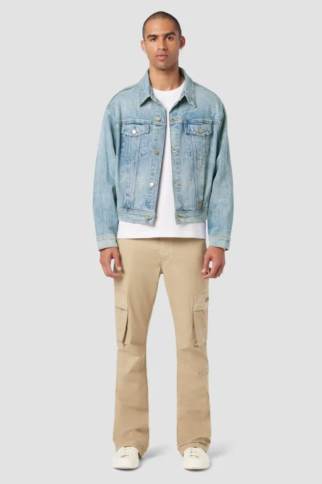 Cargo Men Hudson Jeans Walker Cargo Kick Flare Ripstop Khaki Cargo Men Hudson Jeans Walker Cargo Kick Flare Ripstop Khaki