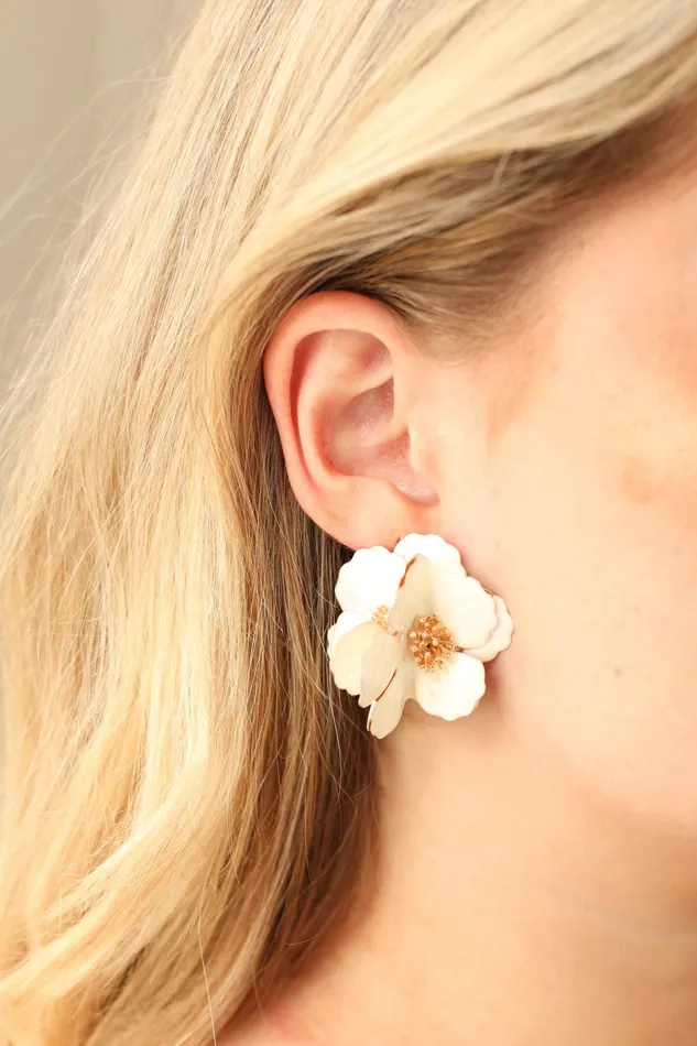 Charleston Earring 8211 White Women Cras Jewellery