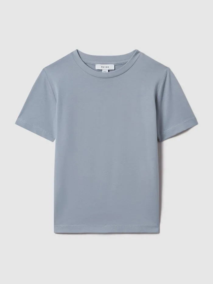 Children Reiss TShirts Bless Crew Neck TShirt China Blue