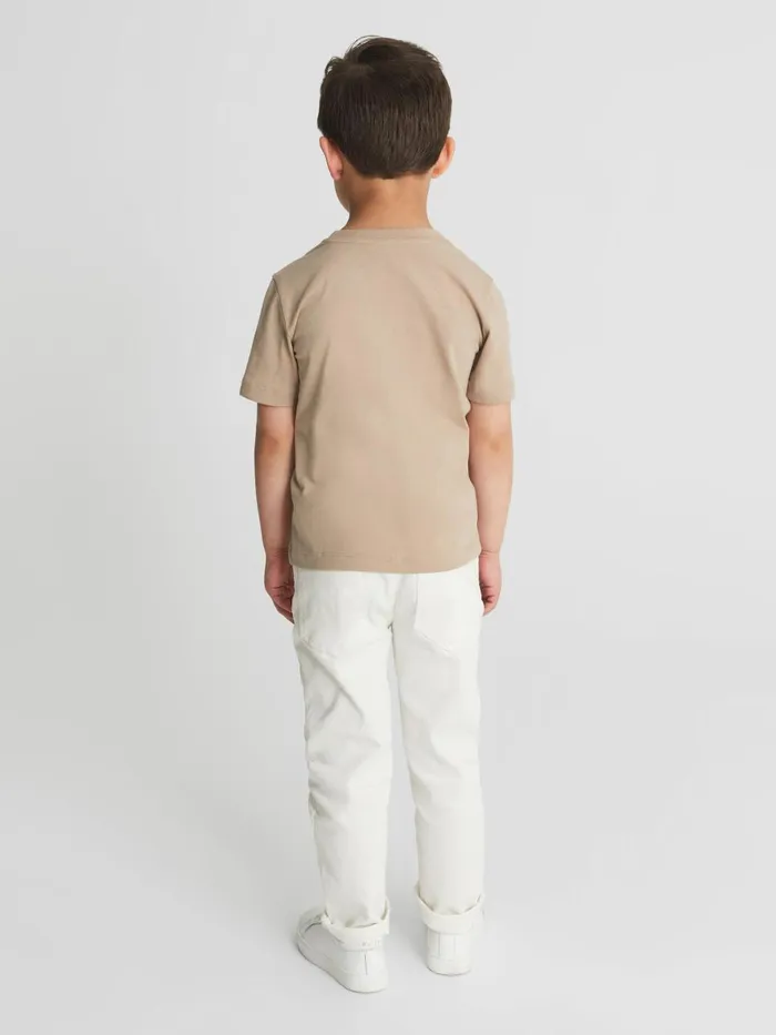 Children Reiss TShirts Bless Crew Neck TShirt Stone