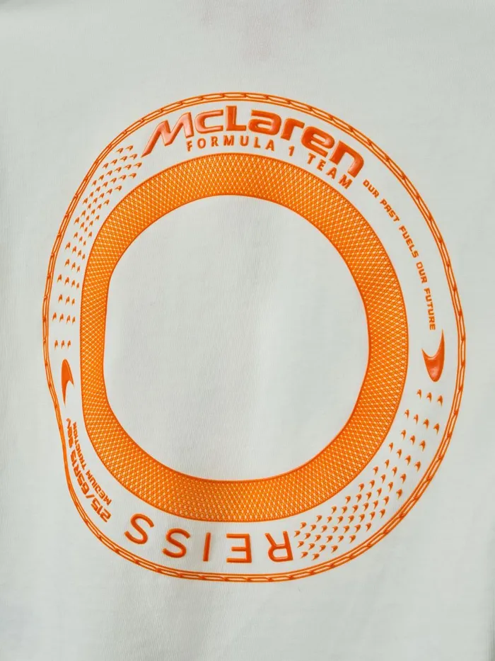 Children Reiss Tops and TShirts F1 Oversized Cotton Crew Neck TShirt White